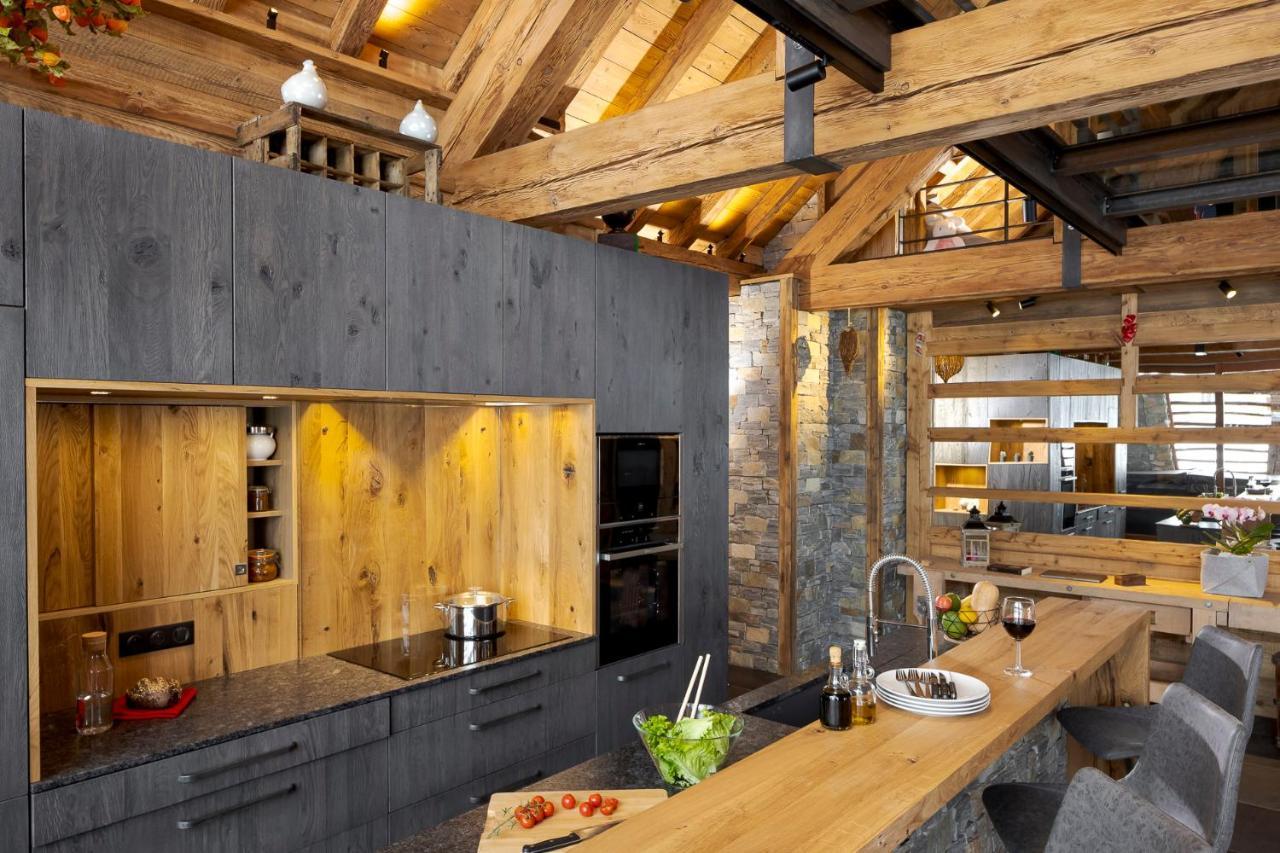Chalet Prestige l'Atelier Lodge Les Deux Alpes Exterior foto