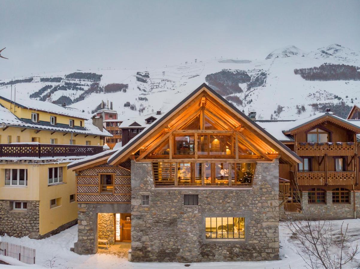 Chalet Prestige l'Atelier Lodge Les Deux Alpes Exterior foto